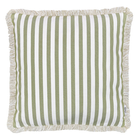 Kissenhuelle mit Fransen Royal Rips 50x50