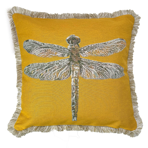 Kissenhuelle mit Fransen Yela 45x45