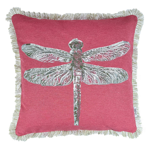 Kissenhuelle mit Fransen Pricilia 45x45