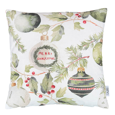 Kissenhuelle jingle balls 40x40