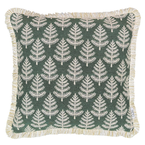 Kissenhuelle mit Fransen Pinefall 50x50