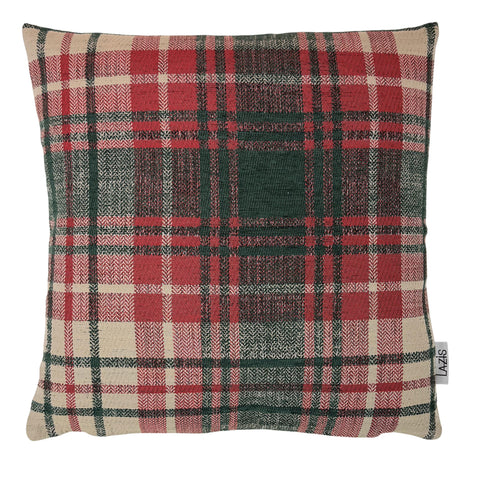 Kissenhuelle  Tartan glow 40x40