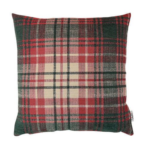 Kissenhuelle  Tartan glow 50x50