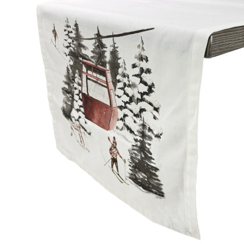 Tischlaeufer Ski vibes 49x148