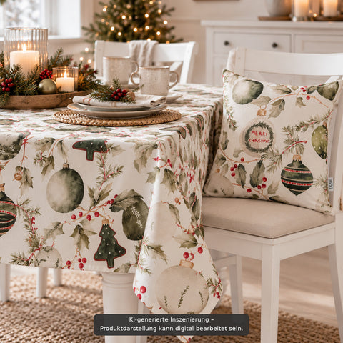 Kissenhuelle jingle balls 50x50